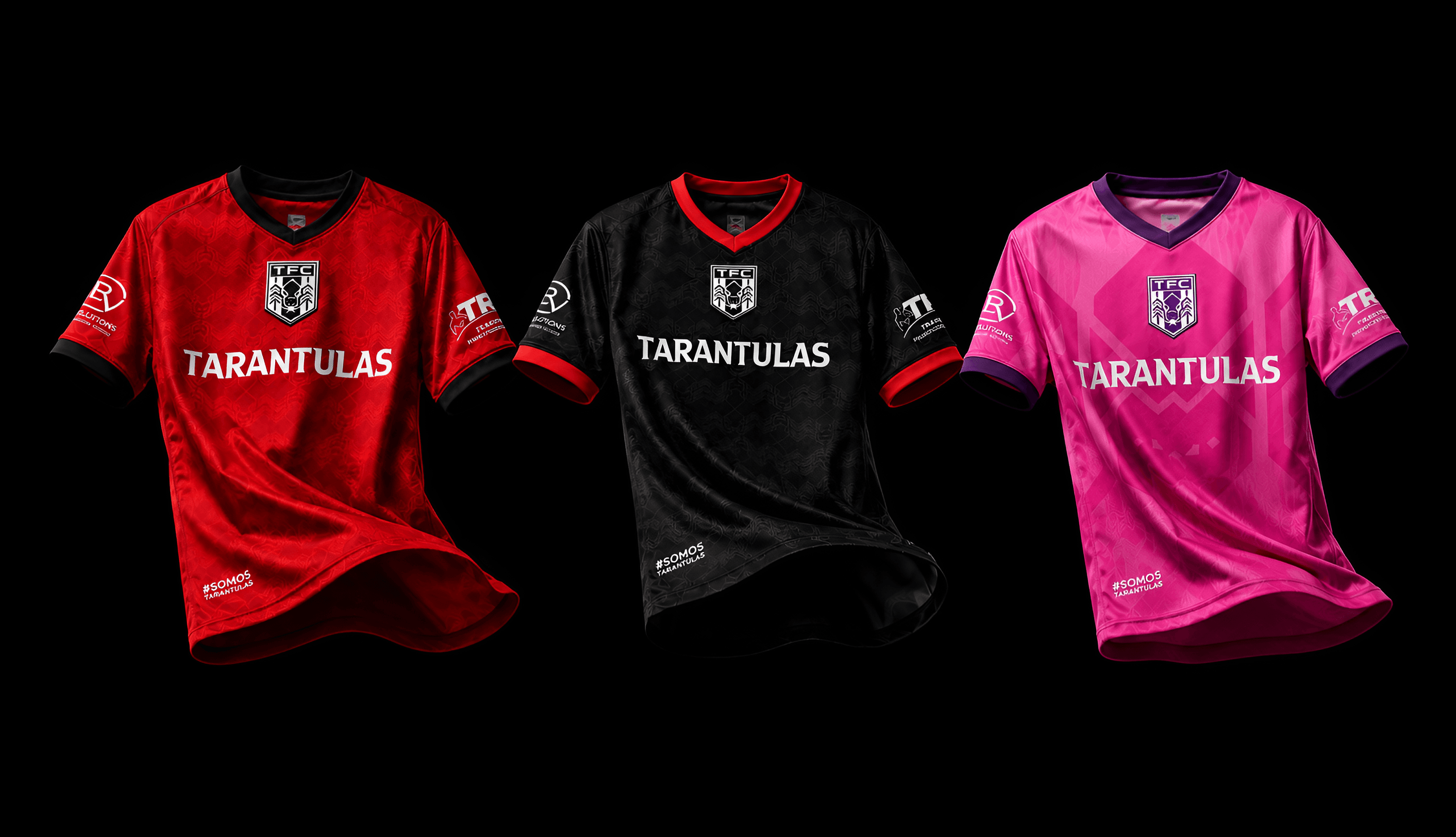 Diseño del uniforme de local (Home Kit) para la temporada 2026-27 de Tarántulas FC