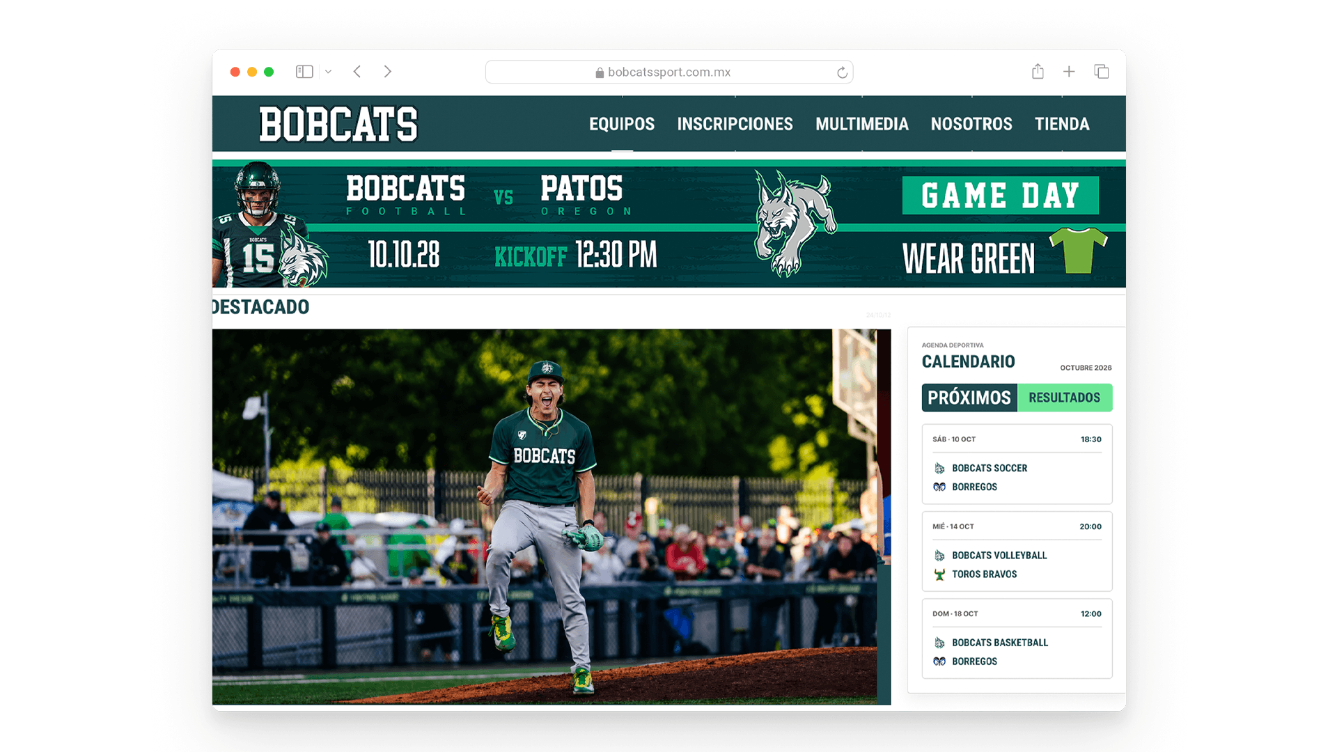 Bobcats Mesa Vista University: presentación de identidad deportiva, lámina 10