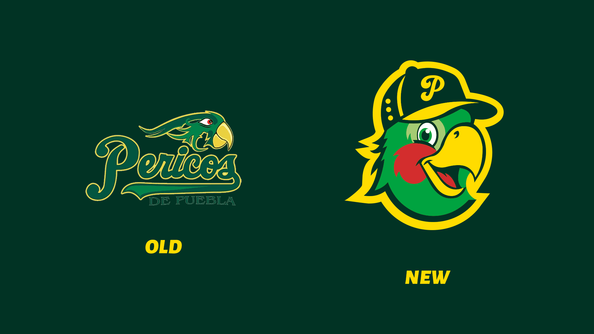 Evolución y comparativa del rediseño del logotipo oficial de Pericos de Puebla